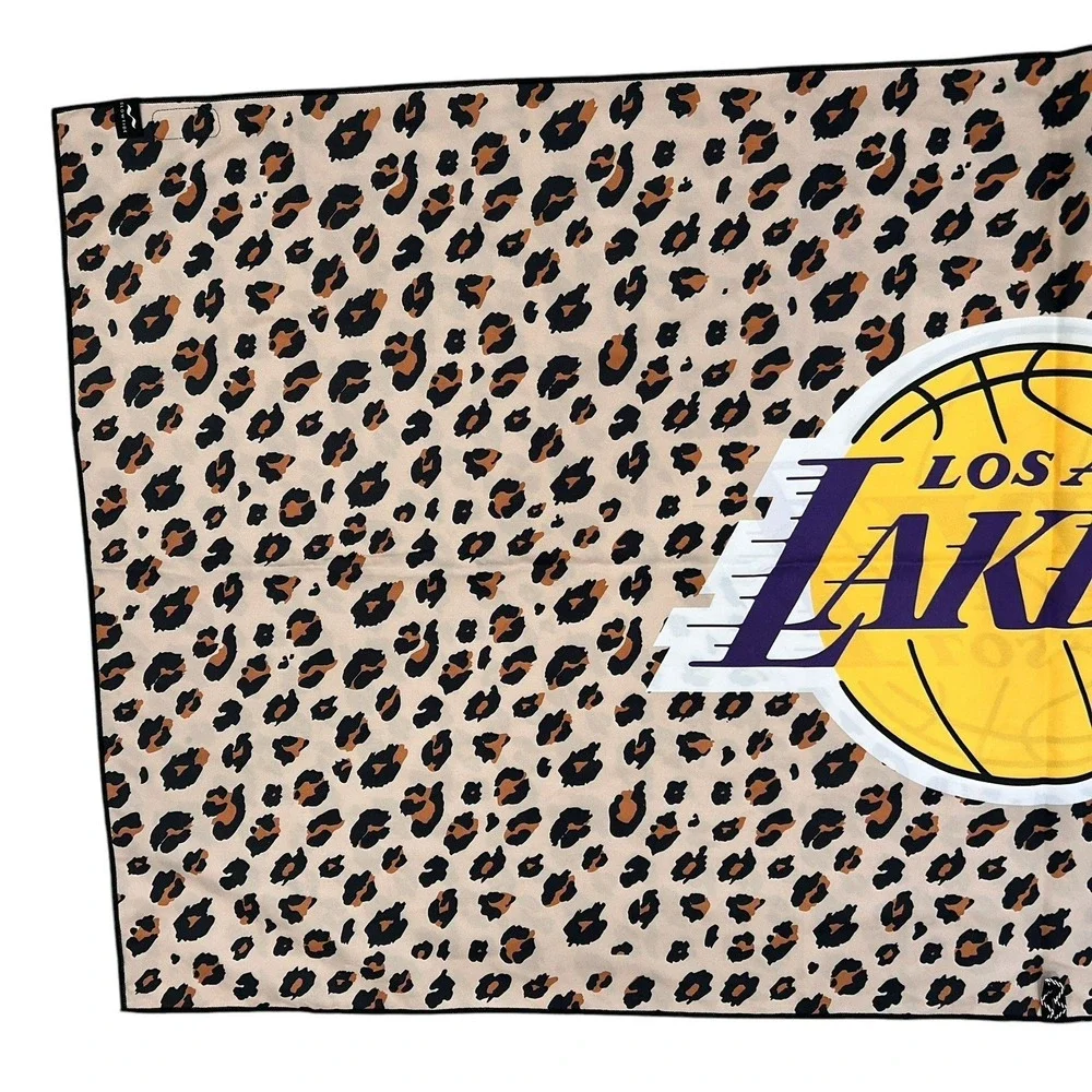 Los Angeles Lakers X Slowtide Blanket LA Basketball‎ Leopard Lightweight 30